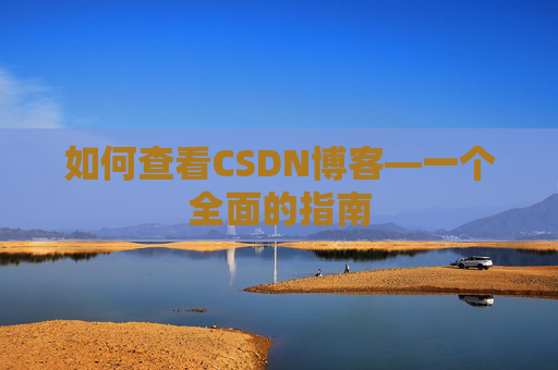 如何查看CSDN博客—一个全面的指南
